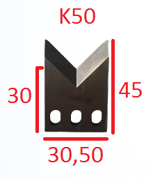 Kablo Kesme Sıyırma Makinesi Bıçakları -K serisi Km Bıçak